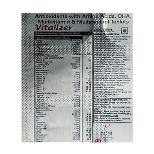 vitalizer tablet 10's